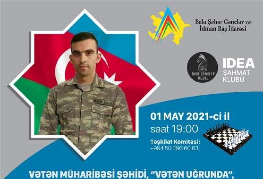 Şəhid Qoşqar Ömərovun xatirəsinə həsr olunan onlayn şahmat turnirinin qalibləri müəyyənləşib
