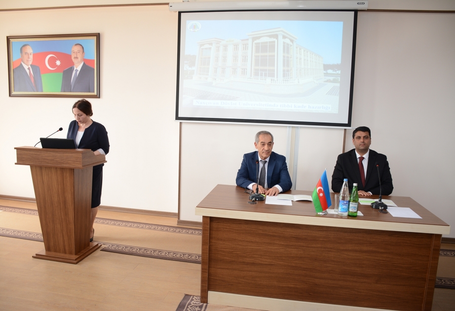 Tibb Kollecinin tələbələri Naxçıvan Dövlət Universitetində olublar
