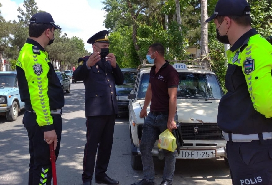 Zərdabda yol polisi əməkdaşları reyd keçiriblər