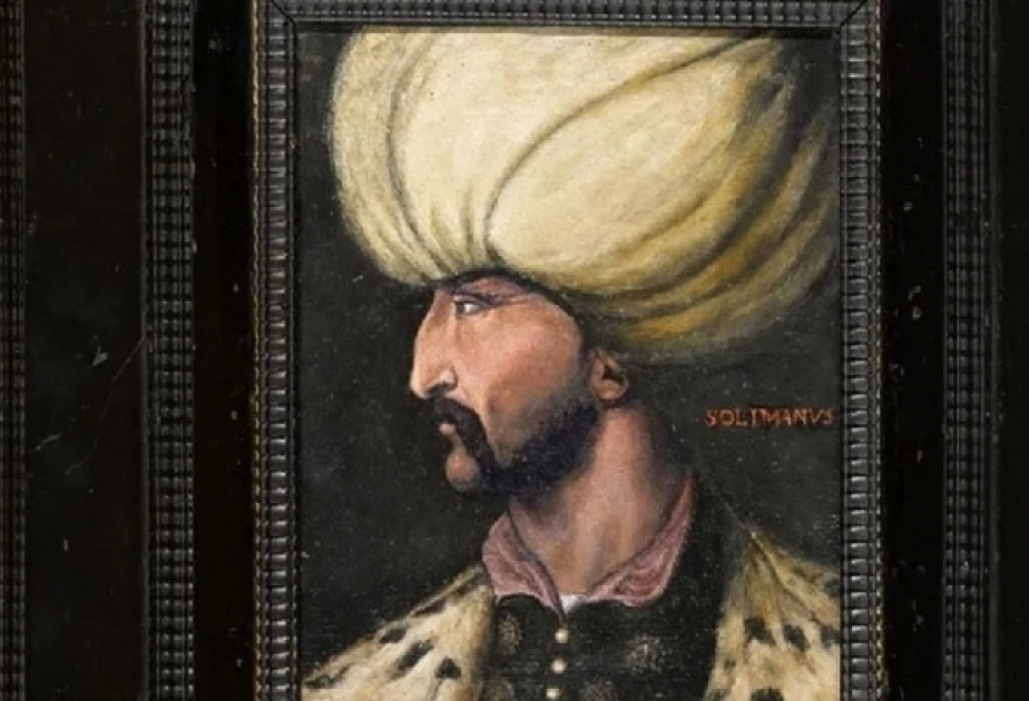 Ottoman Sultan Suleiman portrait donated to Istanbul Municipality