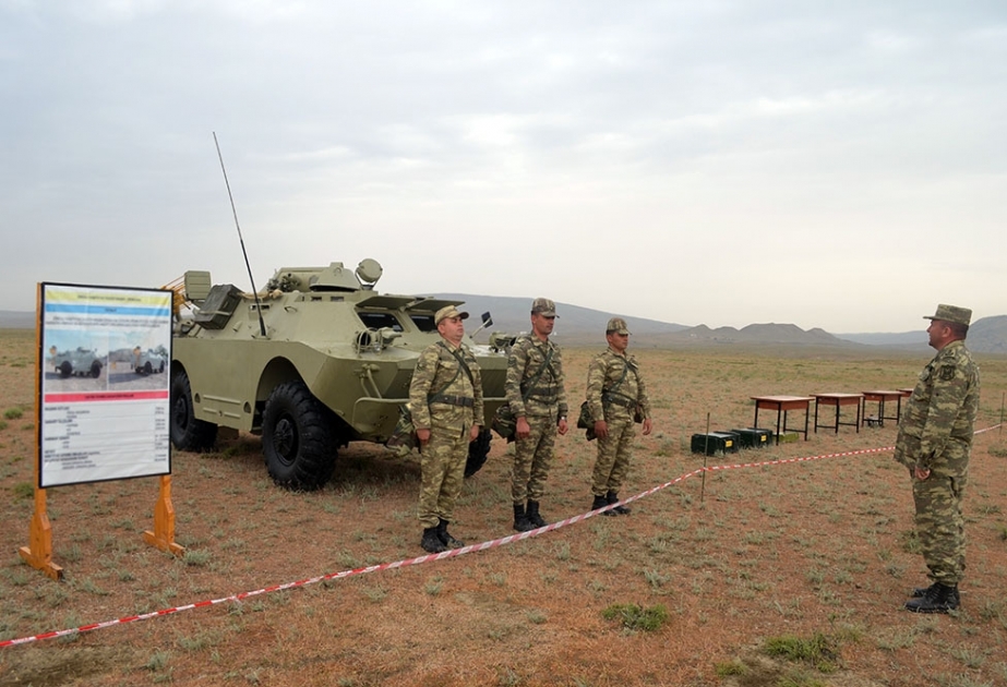 Radiasiya, kimyəvi və bakterioloji mühafizə bölmələrinin döyüş hazırlığının yüksəldilməsi üzrə tədbirlər keçirilir VİDEO