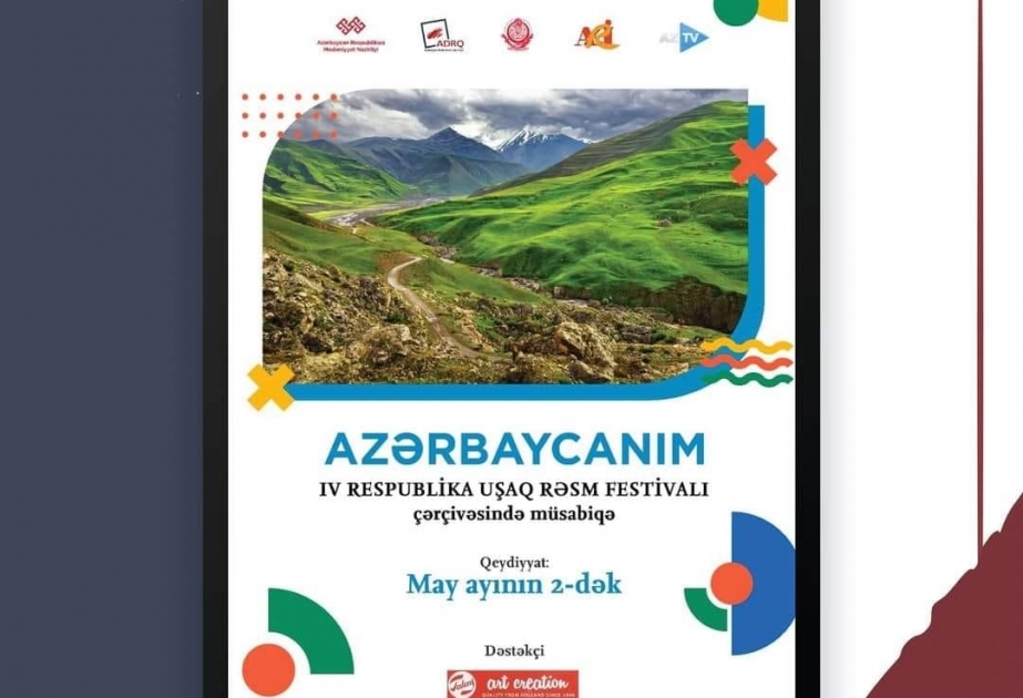 “Azərbaycanım” uşaq rəsm müsabiqəsinə qeydiyyat başa çatıb