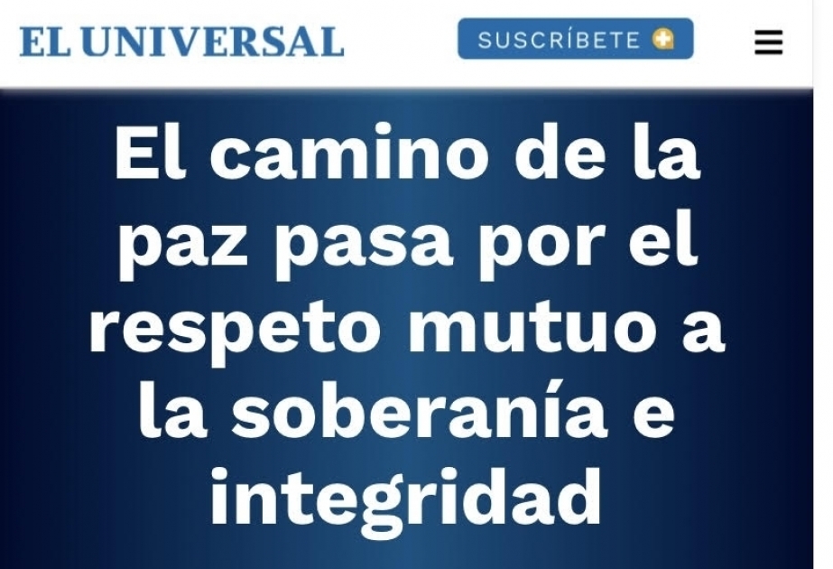 La prensa mexicana informa sobre los crímenes de guerra de Armenia