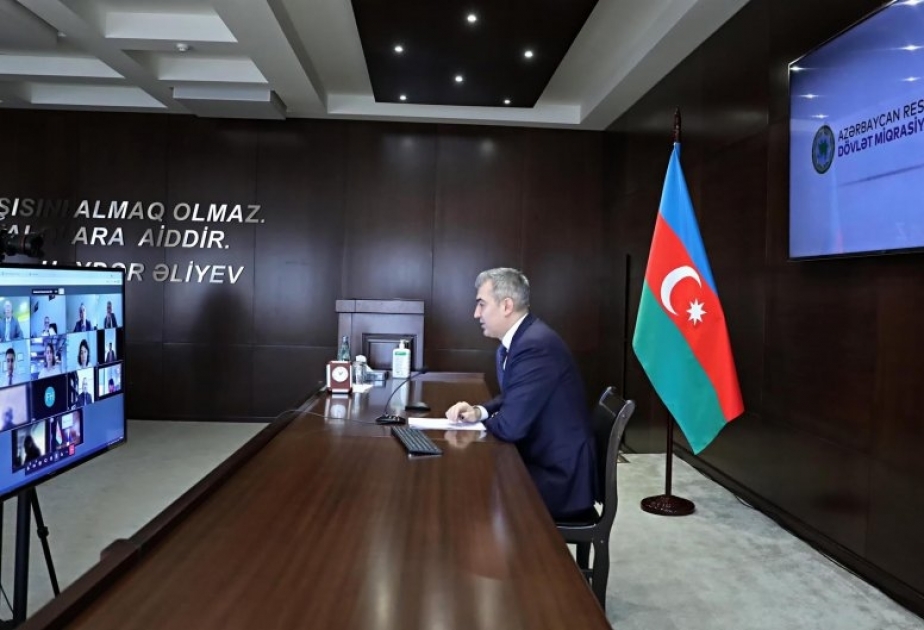 Dövlət Miqrasiya Xidmətinin rəisi DMX yanında Məşvərət Şurasının növbəti iclasında iştirak edib