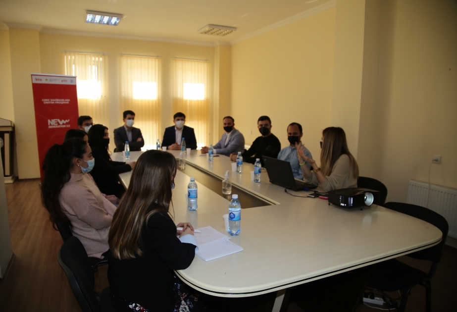 Gənc sahibkarlara dəstək layihəsinin birinci mərhələsinə yekun vurulub
