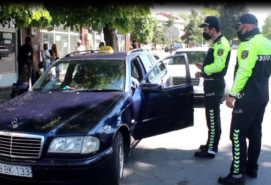 Qaxda dayanma-durma qaydalarını pozan sürücülər inzibati məsuliyyətə cəlb olunublar