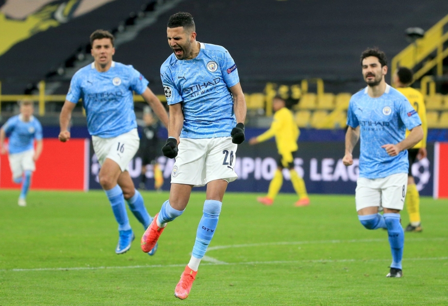 Mahrez double fires Man City into Champions League final
