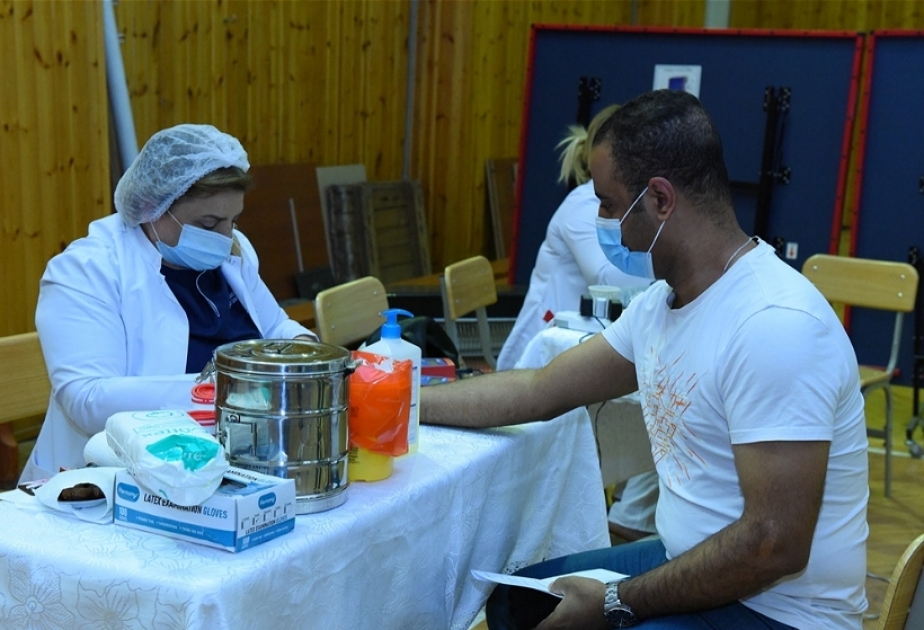 Azərbaycan Dillər Universitetində qanvermə aksiyası keçirilib