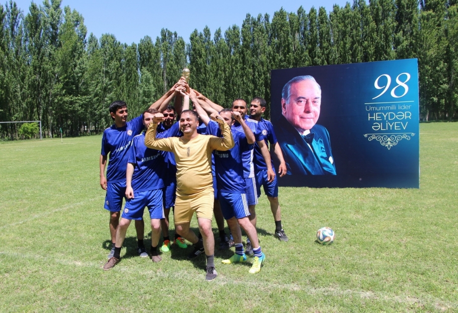 Mini futbol üzrə Yevlax şəhər birinciliyinin qalibi məlum olub