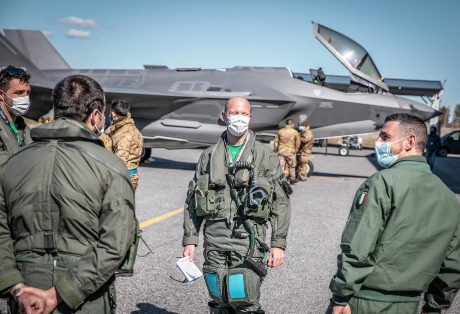 İtaliya pilotları Estoniya hava məkanında beşinci nəsil qırıcı təyyarələrlə patrul xidmətinə başlayıblar