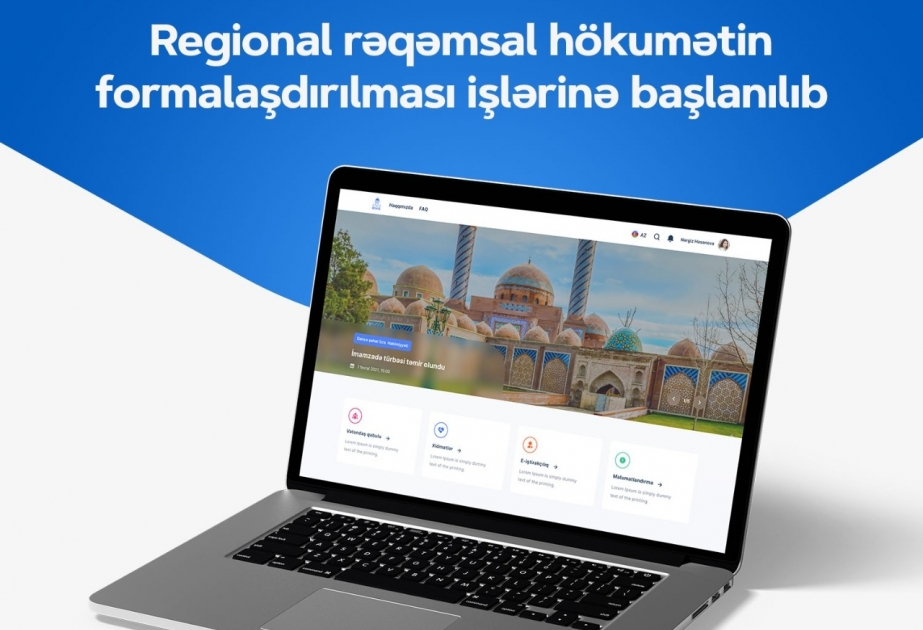Regional rəqəmsal hökumətin formalaşdırılması işlərinə başlanılıb