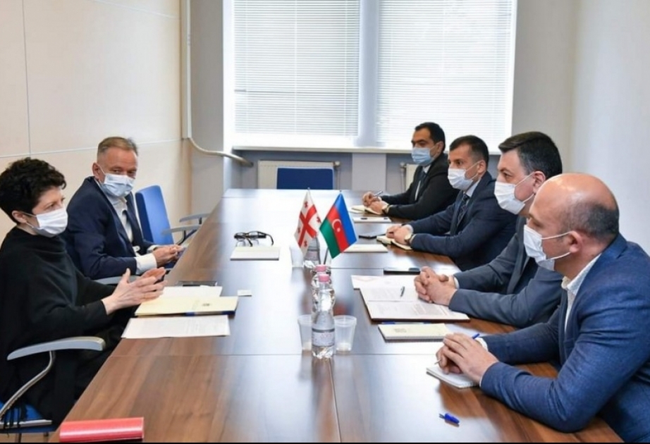 Azerbaiyán y Georgia discuten la cooperación en los campos de la cultura y el deporte