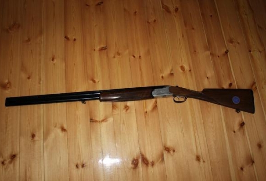 Sabirabad rayon sakinindən müvafiq sənədləri olmayan ov tüfəngi götürülüb