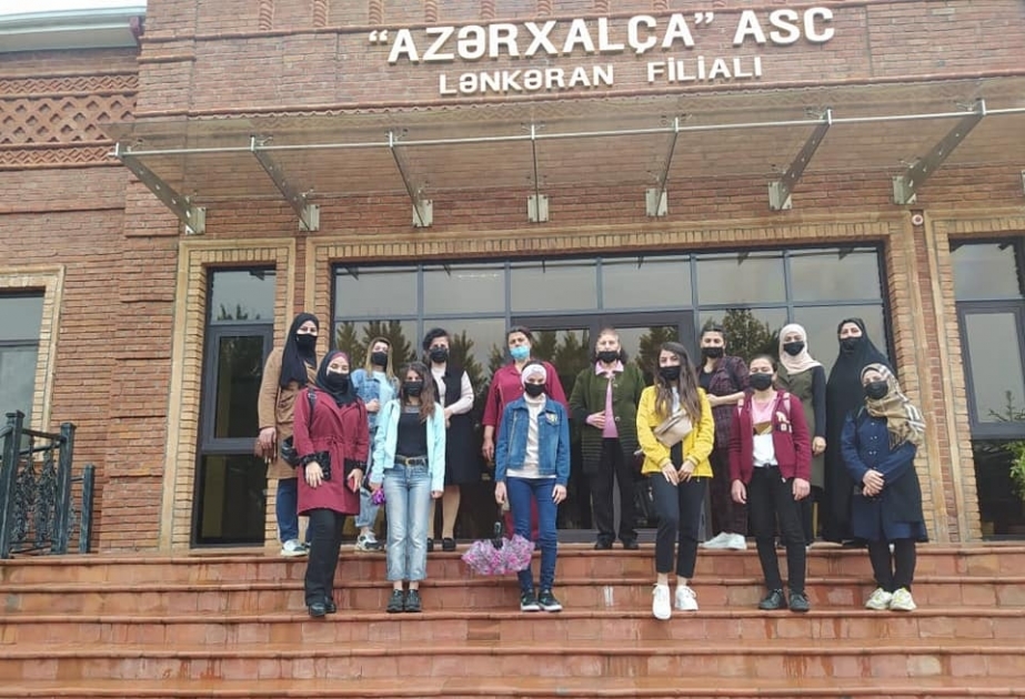 Lənkəran Peşə Liseyinin xalçaçı ixtisasında təhsil alan tələbələri üçün infotur təşkil olunub