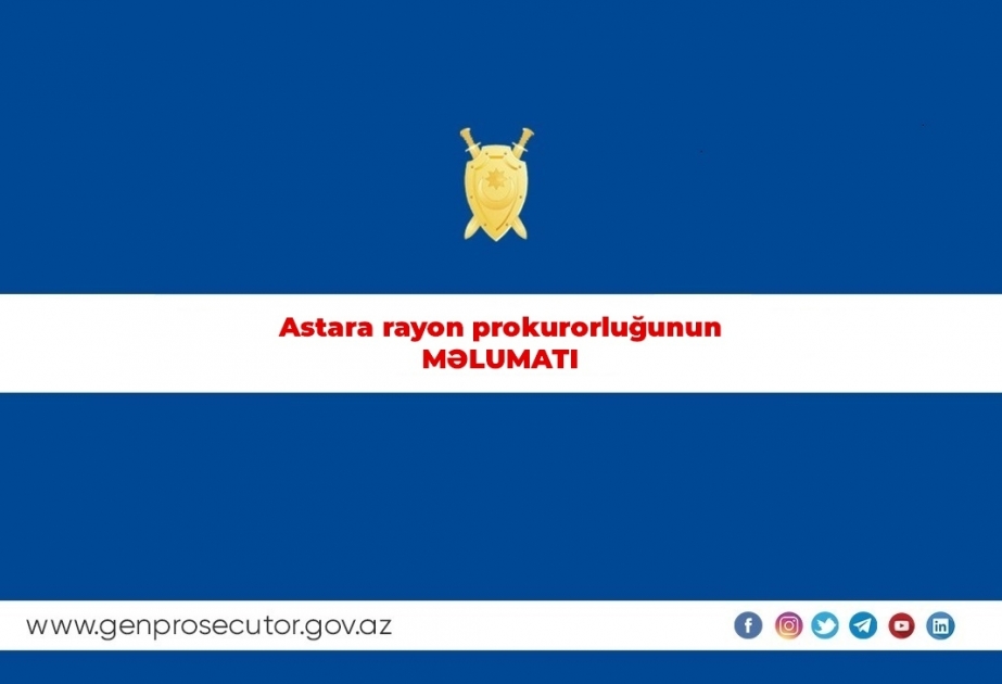 Astara rayonunda qadını yaşadığı evdə öldürməkdə təqsirləndirilən şəxslə bağlı cinayət işinin istintaqı yekunlaşdırılıb