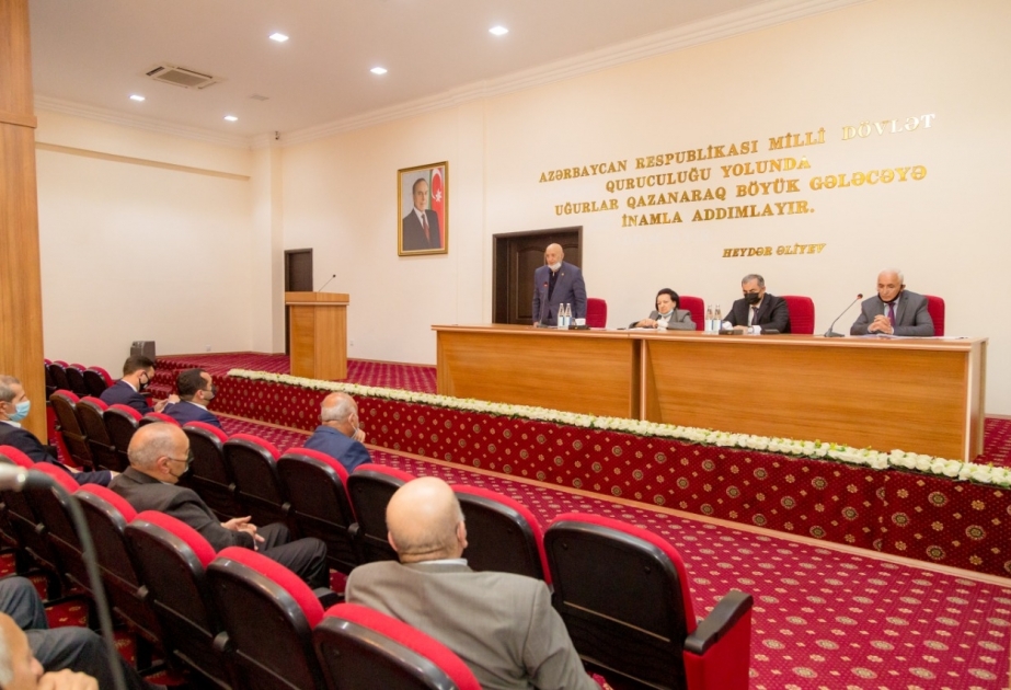 Ağsaqqallar Şurasının Biləsuvar və Salyan rayon təşkilatlarının hesabat-seçki konfransları keçirilib