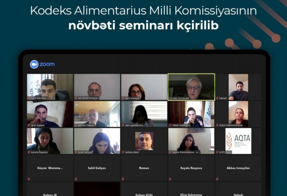 Kodeks Alimentarius Milli Komissiyasının növbəti seminarı keçirilib