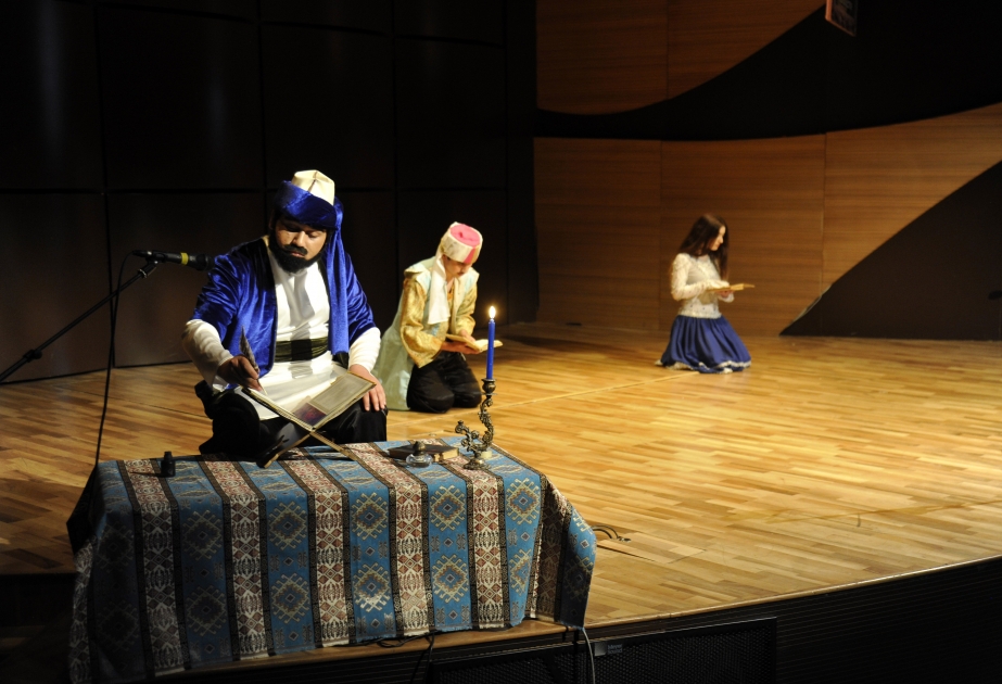 Nizami Gəncəvi və Yunus Əmrəyə həsr edilən səhnə əsəri nümayiş olunub