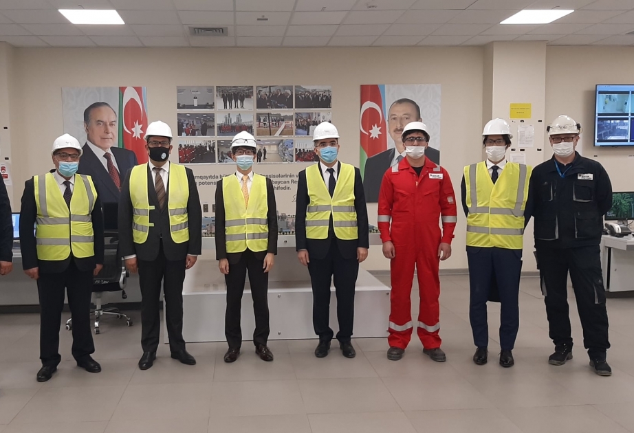 Yaponiya səfiri “SOCAR Polymer”in Sumqayıtdakı istehsal müəssisəsini ziyarət edib