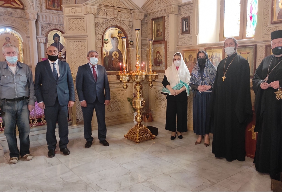 DQİDK yanında İctimai Şuranın üzvləri Rus Pravoslav Kilsəsinin Bakı və Azərbaycan Yeparxiyasında olublar
