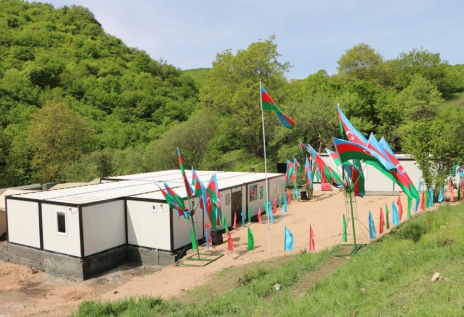 Qubadlı rayonu ərazisində Ermənistanla dövlət sərhədində yeni hərbi hissə xidməti-döyüş fəaliyyətinə başlayıb
