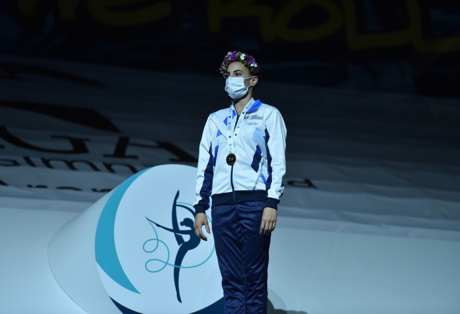 La gimnasta israelí gana su segunda medalla de oro en Bakú
