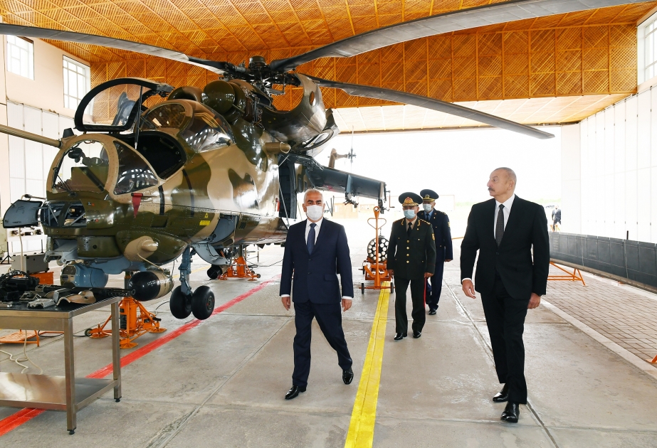 Le président Ilham Aliyev participe à l’inauguration d’un aérodrome militaire au Nakhtchivan VIDEO