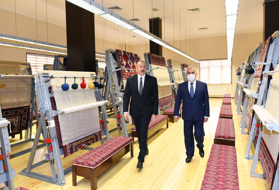 President Ilham Aliyev attended inauguration of Nakhchivan branch of “Azerkhalcha” OJSC VIDEO
