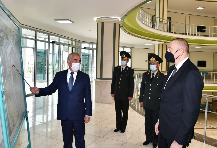 Naxçıvan Qarnizonu Mərkəzi Hospitalının açılışı olub YENİLƏNİB VİDEO