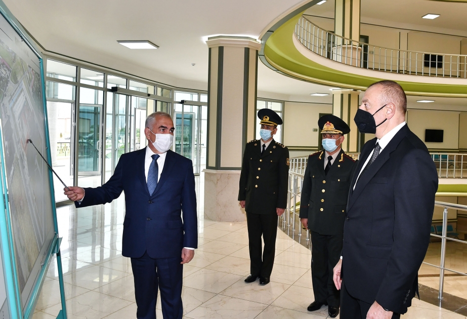 Inauguración del Hospital Central de la guarnición de Najchiván