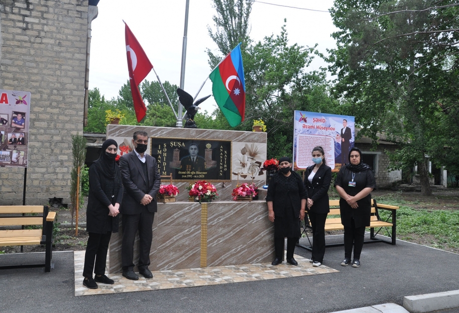 Mingəçevir Dövlət Universitetinin əməkdaşları Ramazan bayramı münasibətilə şəhid məzunların ailələrini ziyarət ediblər