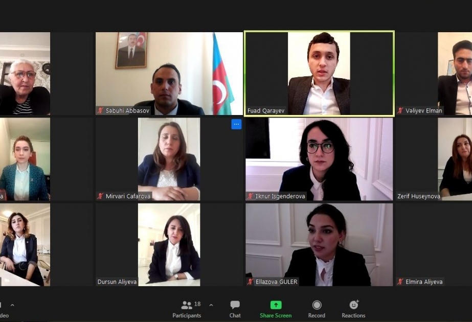 Ombudsmanın regional mərkəzlərində onlayn tədbirlər təşkil edilib