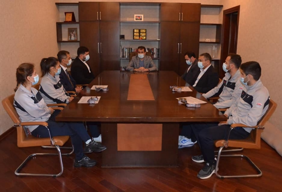 Azərbaycan Taekvondo Federasiyasında Tokio Olimpiadasına lisenziya qazanan parataekvondoçularla görüş keçirilib