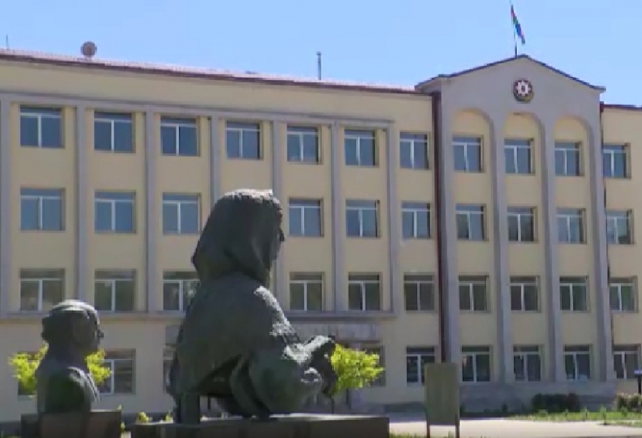 Ознакомление с административным зданием специального представительства в Шуше ВИДЕО