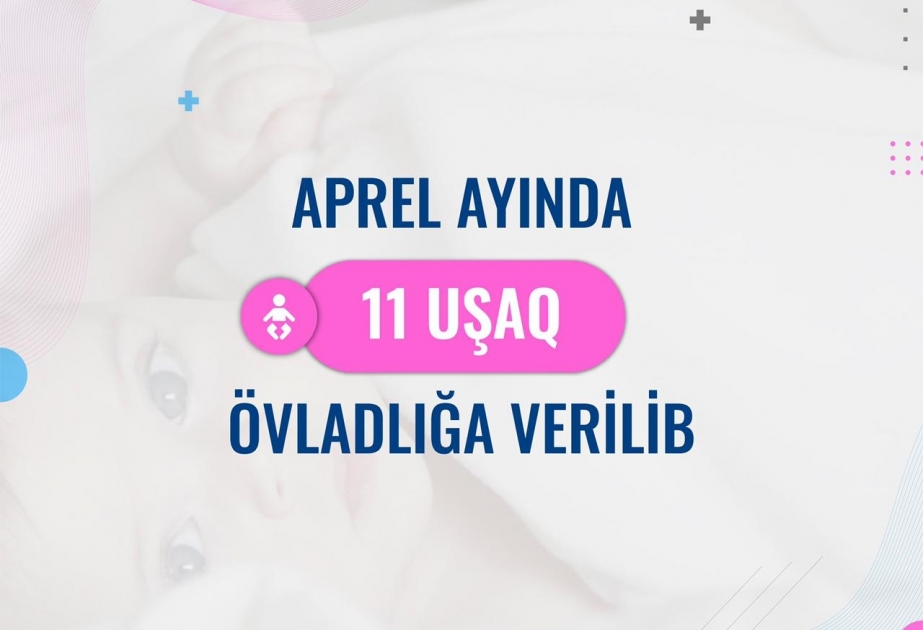 ƏƏSMN: Aprel ayında 11 uşaq övladlığa verilib
