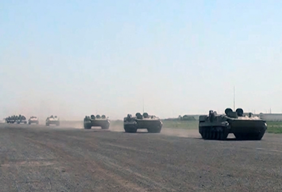 Rocket and artillery units are moving forward on designated routes, Defense Ministry