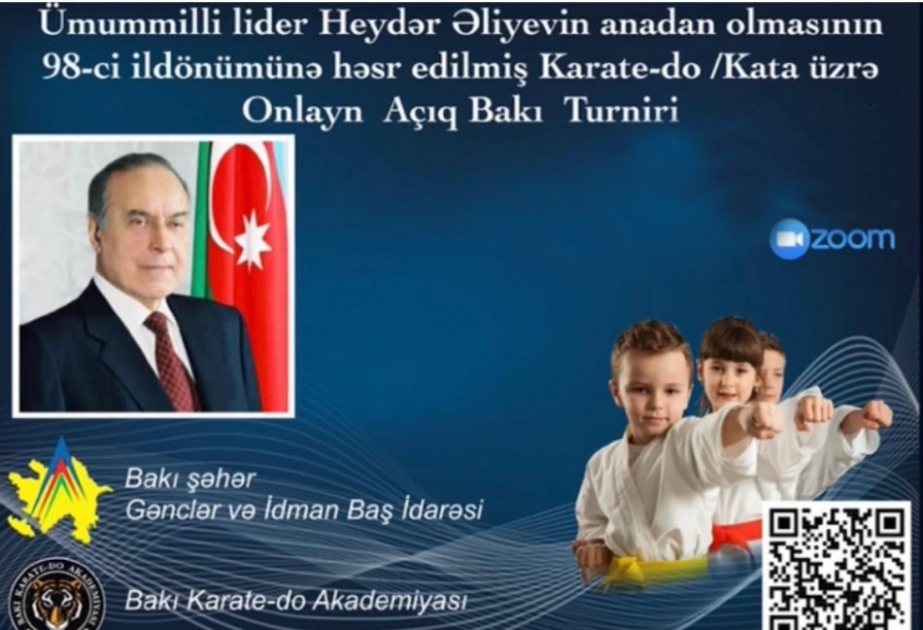 Kata üzrə onlayn açıq Bakı birinciliyi keçirilib
