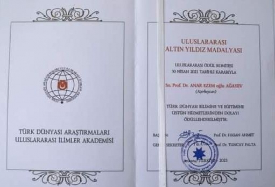 Azərbaycan Tibb Universitetinin əməkdaşı beynəlxalq elmi quruma üzv seçilib