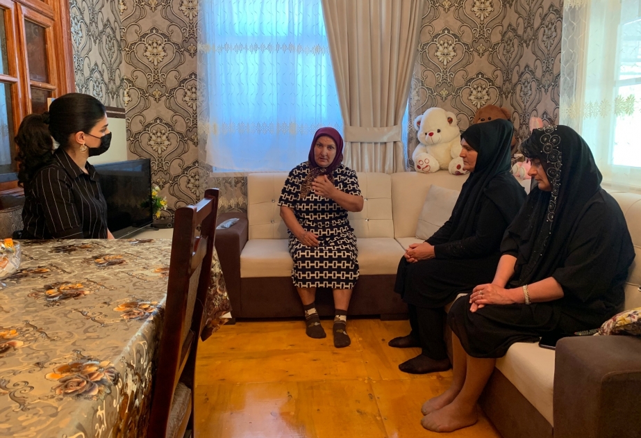 Neftçalada şəhid ailələri ziyarət edilib