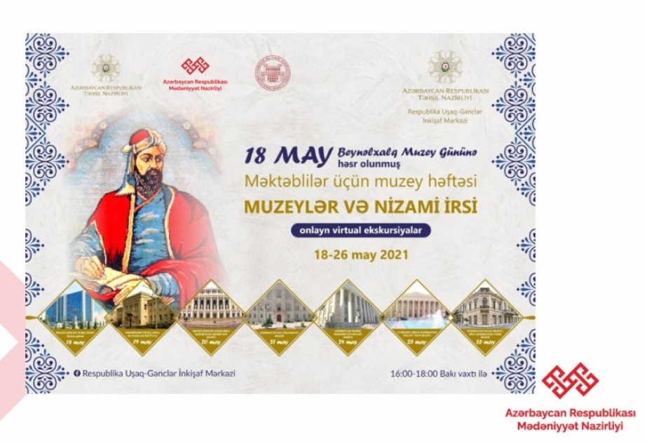 “Muzeylər və Nizami irsi” adlı virtual beynəlxalq proqrama start verilib