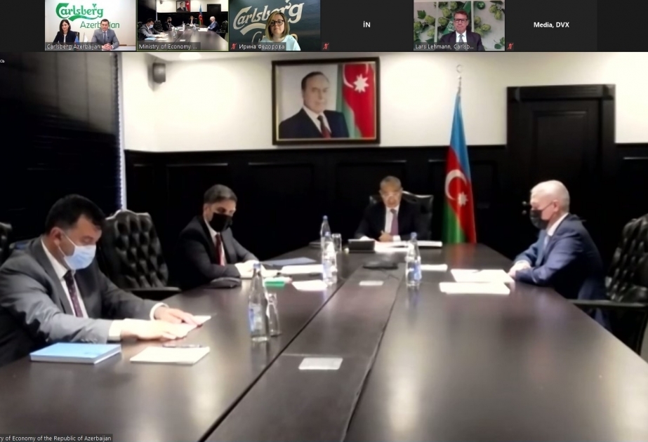 Министерство экономики и компания «Carlsberg Azerbaijan» подписали меморандум о взаимопонимании