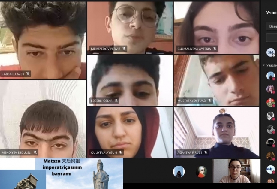 ADU-nun Konfutsi İnstitutu Çin mifologiyası haqqında seminar keçirib