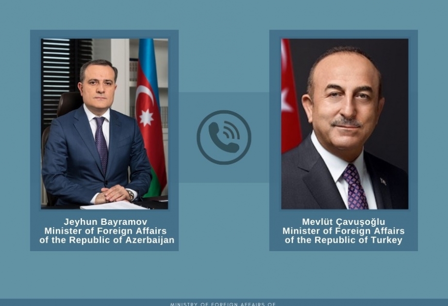 Azərbaycan və Türkiyənin xarici işlər nazirləri arasında telefon danışığı olub