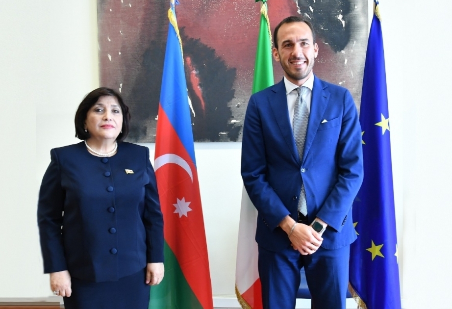 Es bestehen enge Beziehungen zwischen Aserbaidschan und Italien
