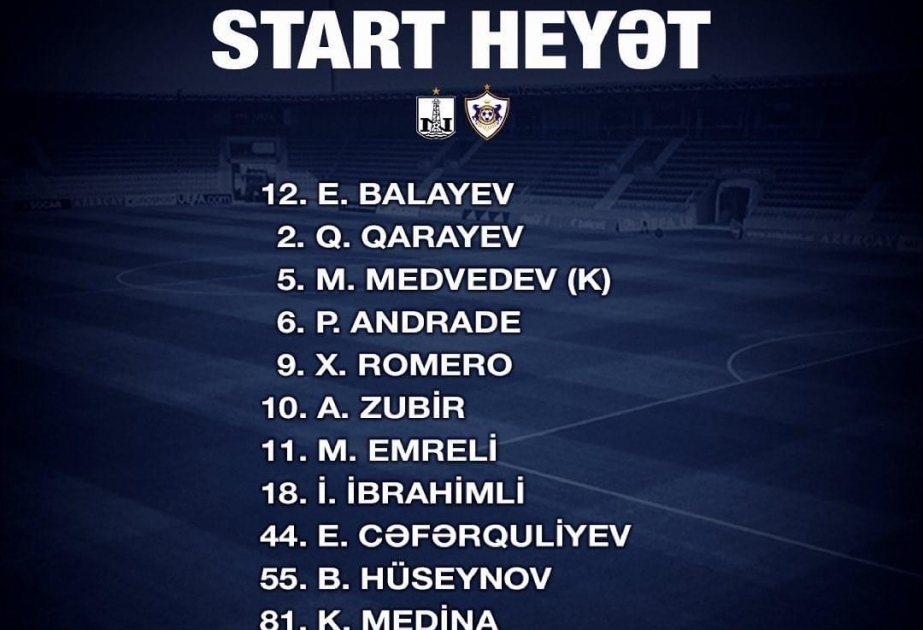 "Neftçi" və "Qarabağ" komandalarının start heyətləri bəlli oldu