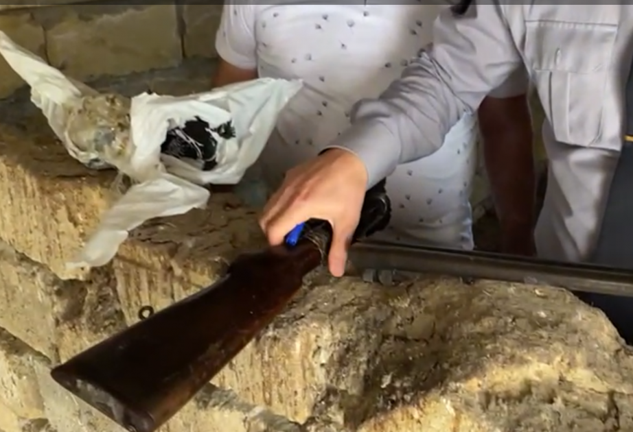 Xızı sakinindən narkotik və silah götürülüb