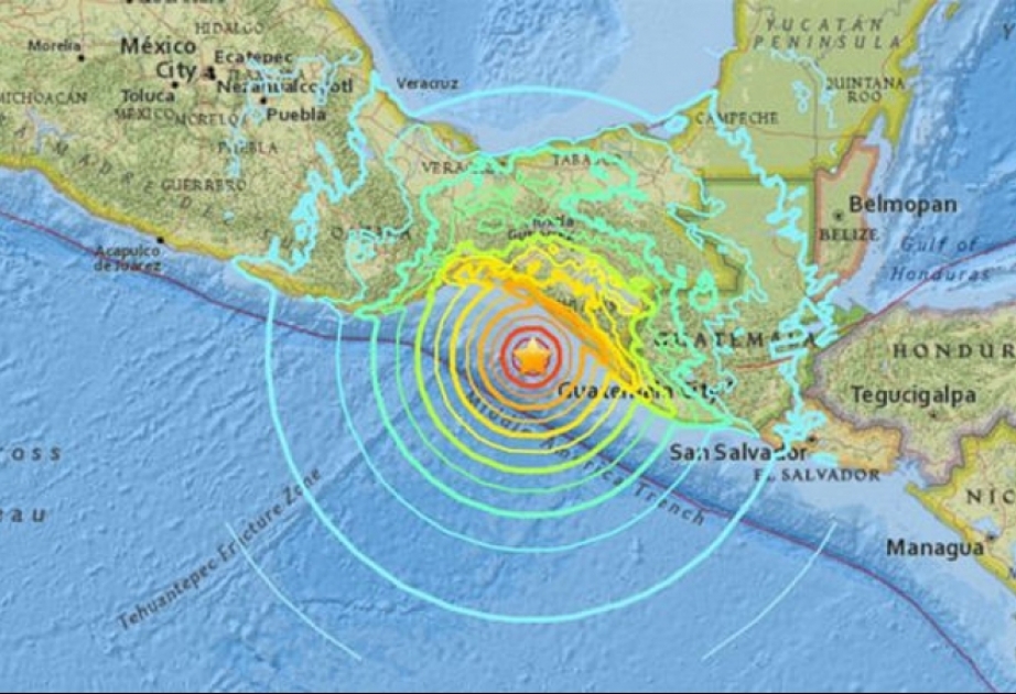Leichtes Erdbeben in Mexico