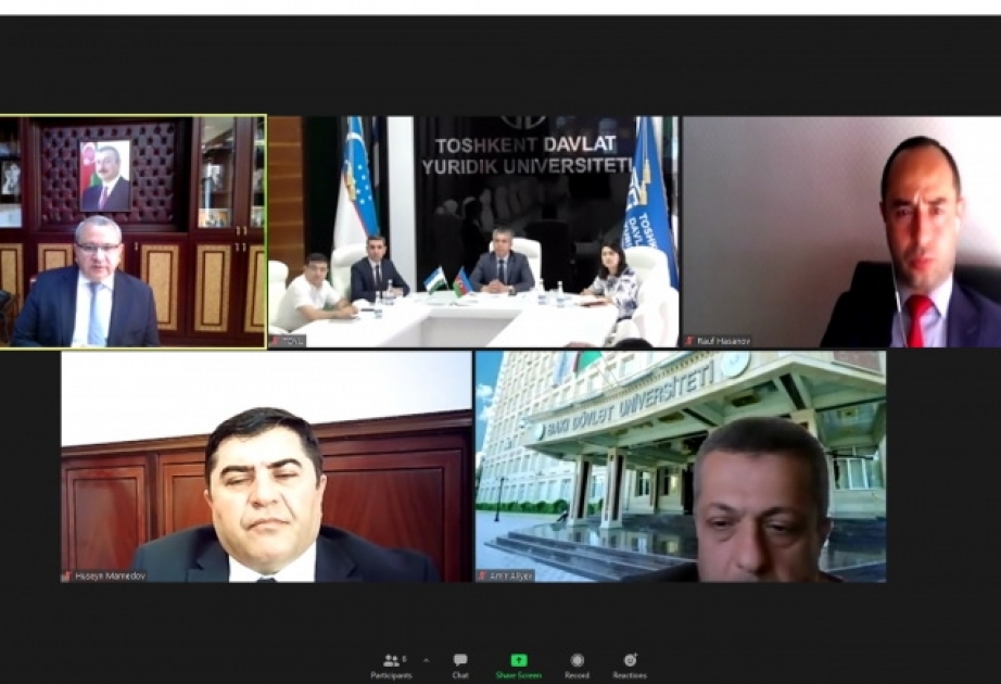 BDU Daşkənd Dövlət Hüquq Universiteti ilə əməkdaşlığa başlayıb