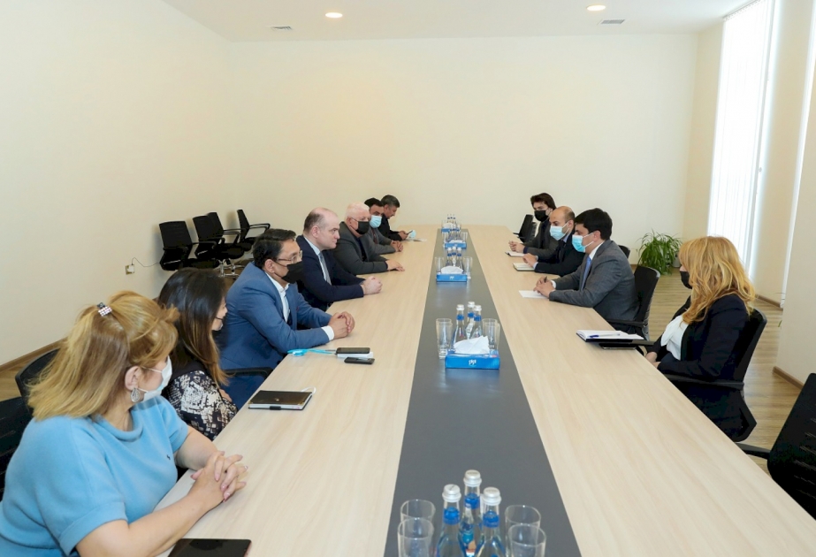 İctimai Şura üzvləri ilə növbəti görüş Sosial Xidmətlər Agentliyində olub