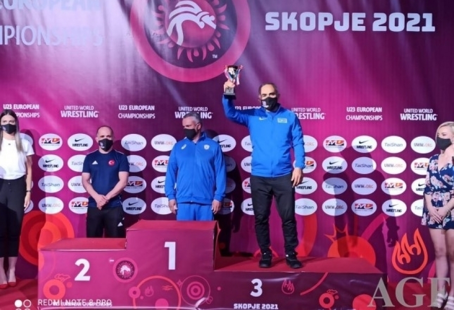 L’équipe d’Azerbaïdjan de lutte libre termine 3e aux championnats d’Europe U23